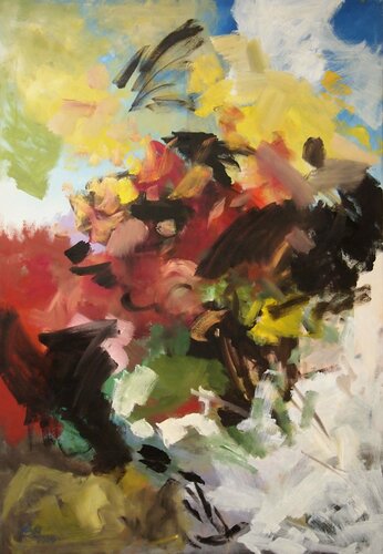 Love Is In The Air van Ellen Fasthuber-Huemer, Schilderij te koop op Singulart