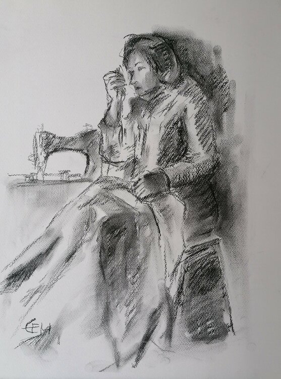 Mother's Sewing Room Ellen Fasthuber-Huemer