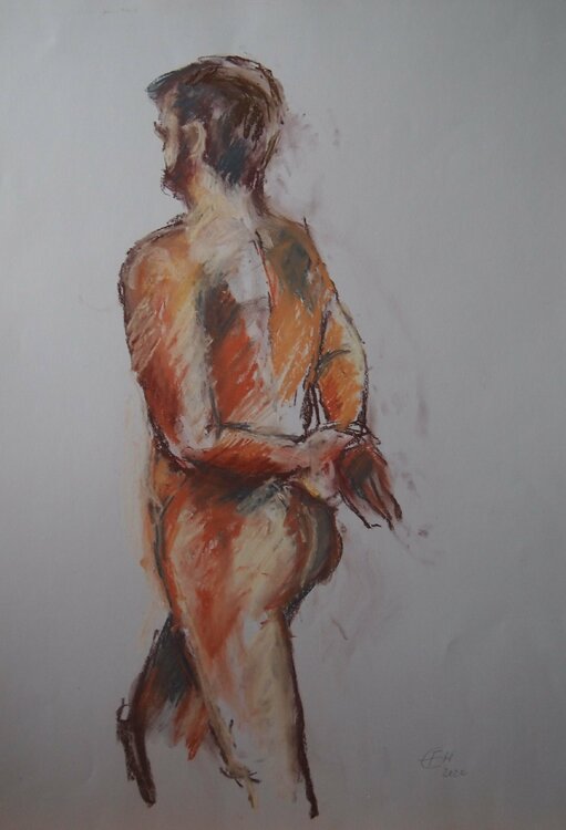Man, Back View Ellen Fasthuber-Huemer