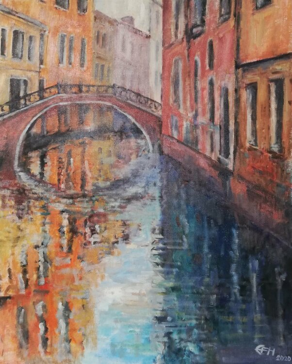 Venice Reflections Nr.5 Ellen Fasthuber-Huemer