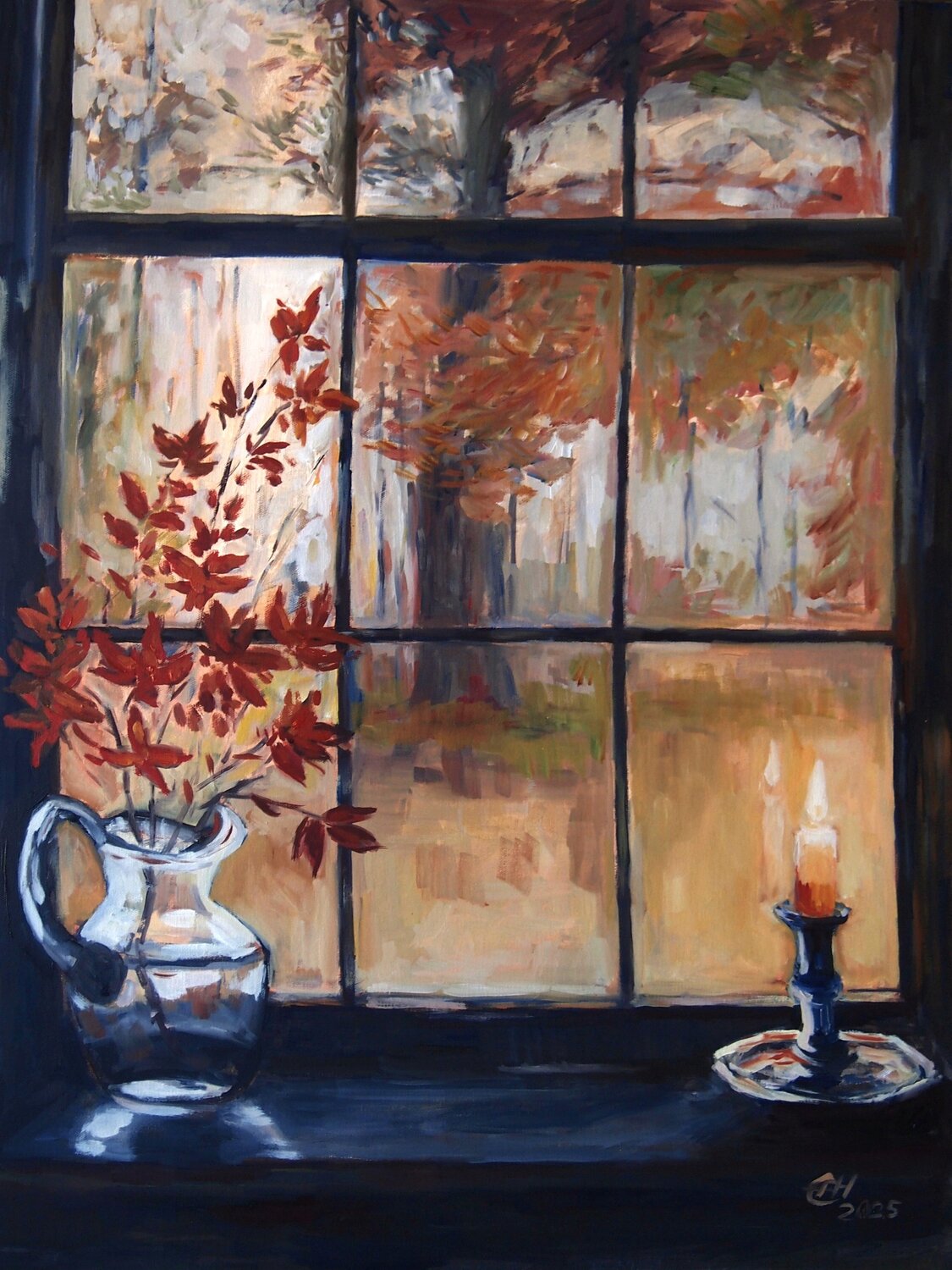 Autumn Window Ellen Fasthuber-Huemer