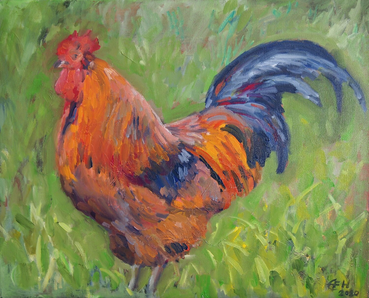 The Rooster Ellen Fasthuber-Huemer