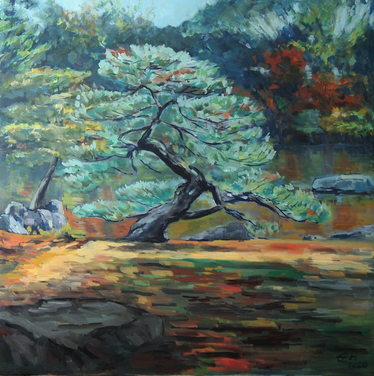 Japanischer Garten Nr. 4 Ellen Fasthuber-Huemer