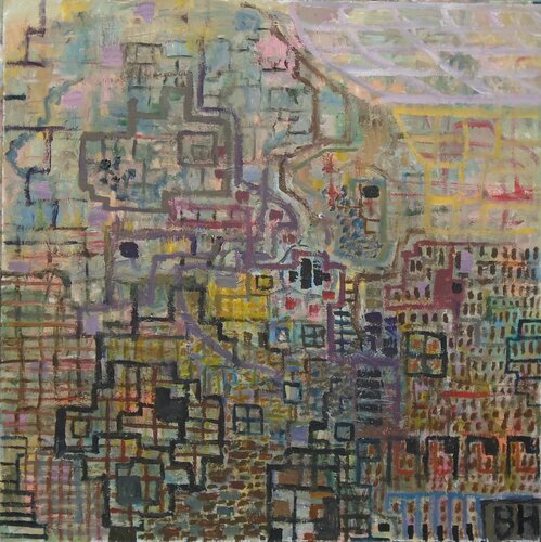 Network von Ben Hotchkiss, Malerei kaufen auf Singulart