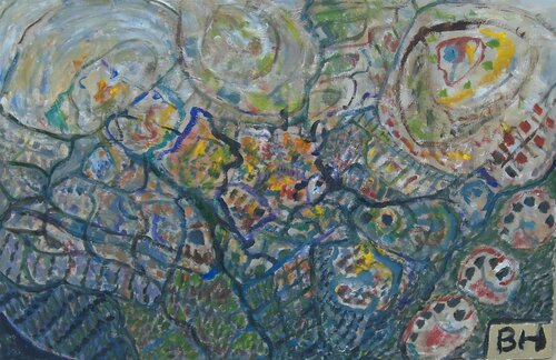 Network van Ben Hotchkiss, Schilderij te koop op Singulart