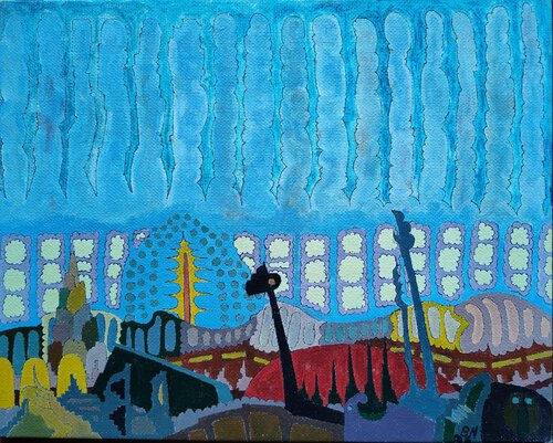 The Station,1 by Ben Hotchkiss, Painting for Sale on Singulart