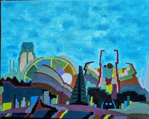 Untitled #2 par Ben Hotchkiss, Peinture en vente sur Singulart