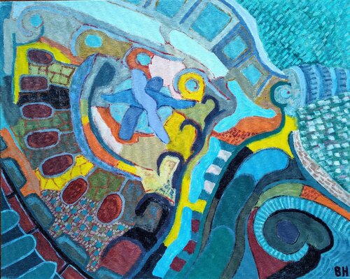 Azure di Ben Hotchkiss, Pittura in vendita su Singulart