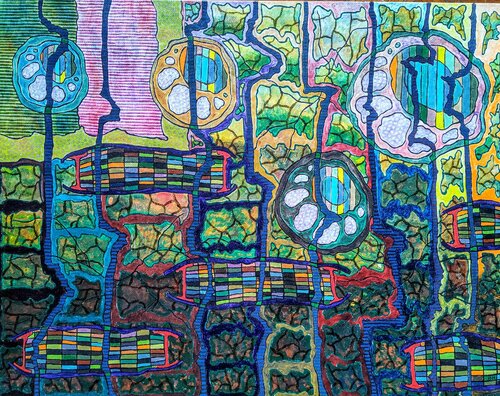 Telepathic Orbs von Ben Hotchkiss, Malerei kaufen auf Singulart