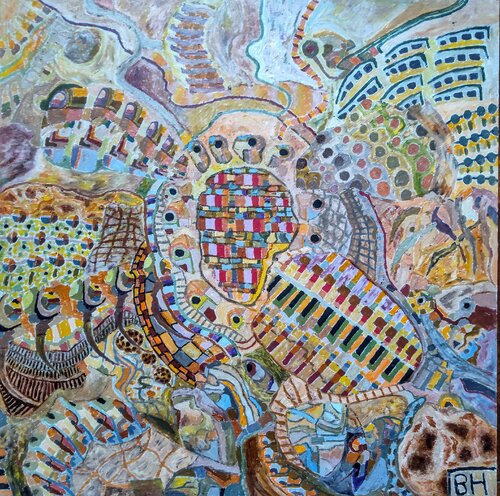 Mind Meld by Ben Hotchkiss, Painting for Sale on Singulart