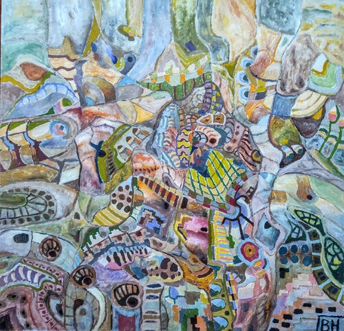 Vortex van Ben Hotchkiss, Schilderij te koop op Singulart