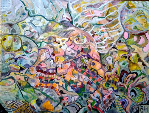 Alien Aurora de Ben Hotchkiss, Pintura a la venta en Singulart