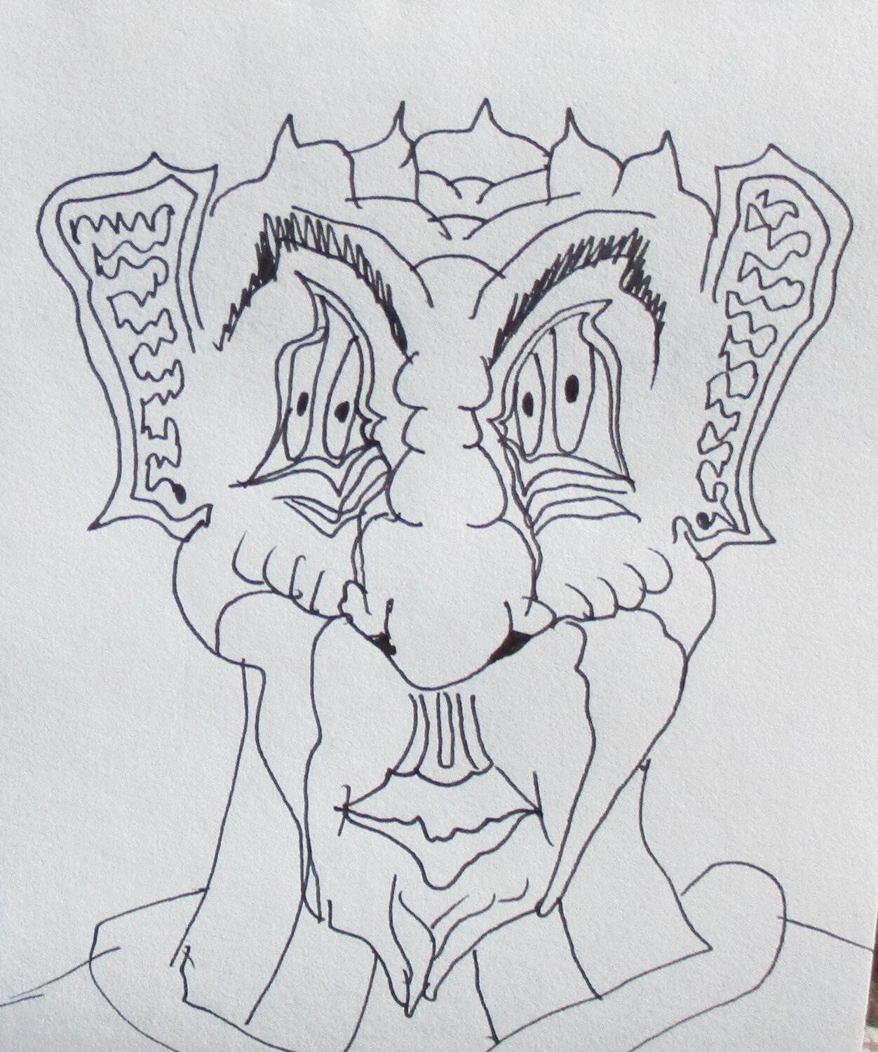 Alien Face #1 Ben Hotchkiss