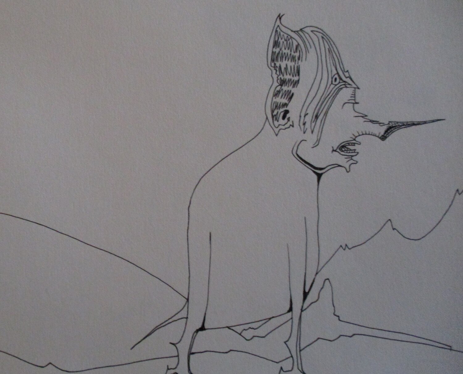 Fanciful  Animal #4. Ben Hotchkiss