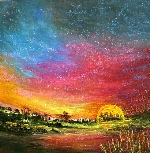 Glow von Leen Fine Art, Malerei kaufen auf Singulart