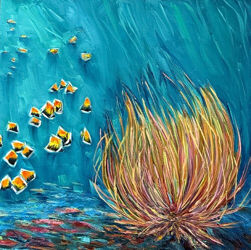 Quiet Currents von Leen Fine Art, Malerei kaufen auf Singulart