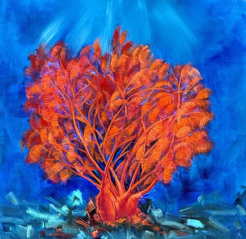 Origin of Light von Leen Fine Art, Malerei kaufen auf Singulart