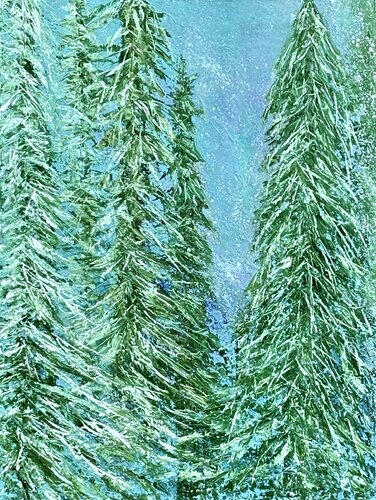 Axis of Stillness de Leen Fine Art, Pintura a la venta en Singulart