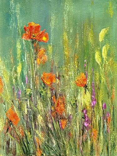 Field of Emergence von Leen Fine Art, Malerei kaufen auf Singulart