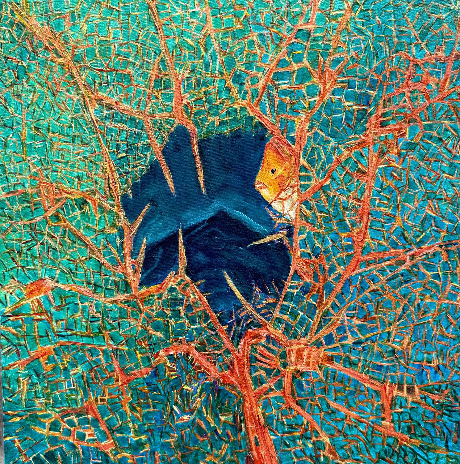Beyond the Veil Leen Fine Art Dipinto originale in vendita