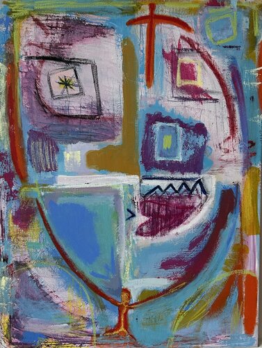 Emotional fragments von Luigina Rizzo, Malerei kaufen auf Singulart