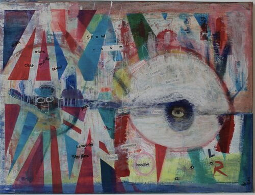 Shaw me by Luigina Rizzo, Painting for Sale on Singulart