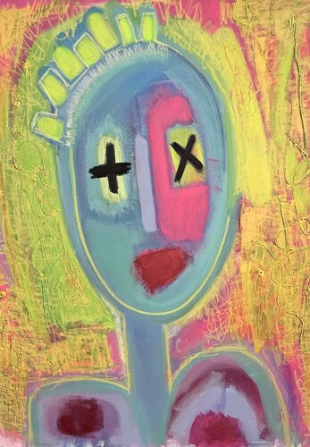 Color Pulse par Luigina Rizzo, Peinture en vente sur Singulart