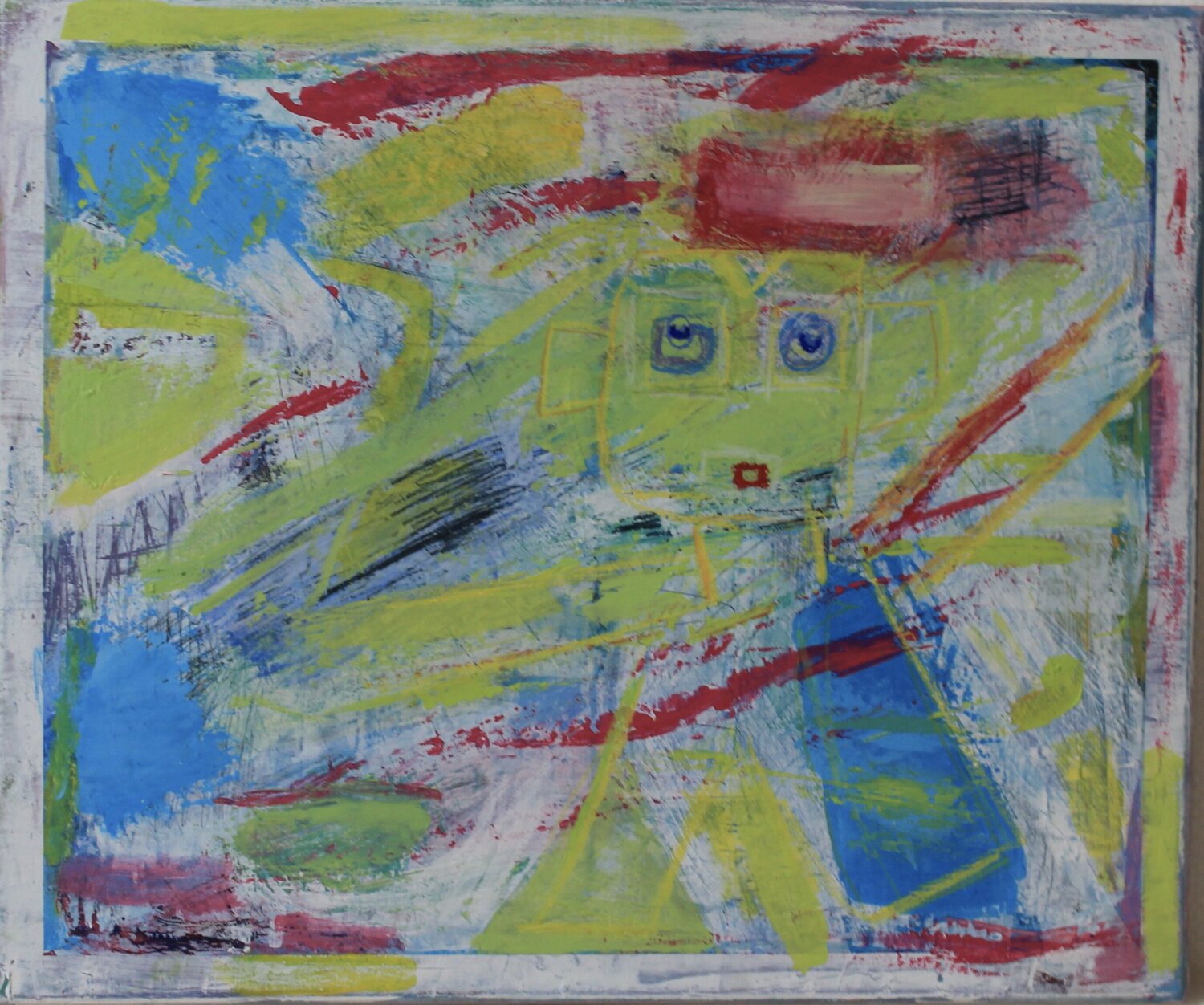 The keeper of Chaos Luigina Rizzo Originalgemälde zu verkaufen