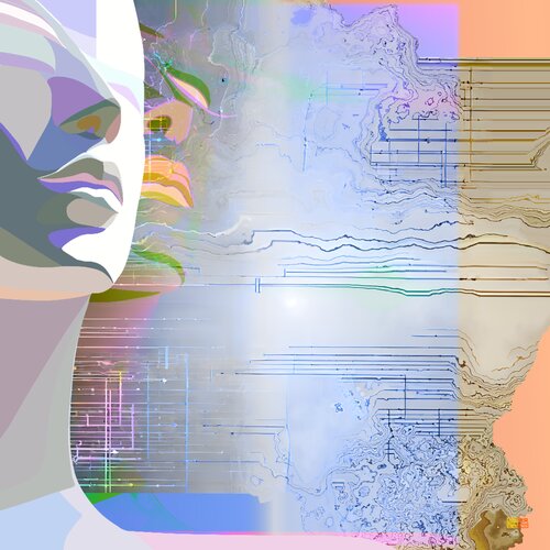 Ego parallel Version 4-02 di Marie Nara, Digitale in vendita su Singulart