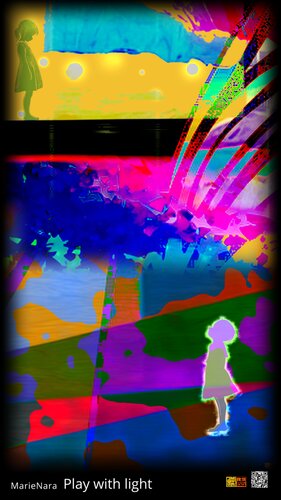 Cosmic Nexus 4 : Play with light V1 still 611 di Marie Nara, Digitale in vendita su Singulart