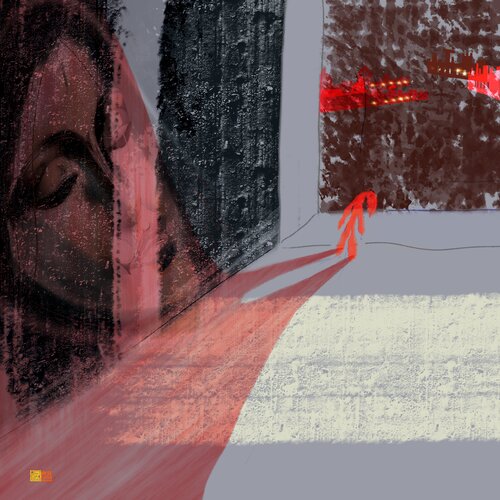 Madona 3 : MarieNara_4_Madonne2025V6_001_if alone in alienation ("If alone, remember" serie 4/5) Marie Nara