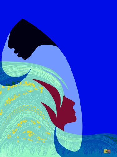 Ego parallel 5 : 1 name 1001 identities : Whisper_041 von Marie Nara, Digital kaufen auf Singulart