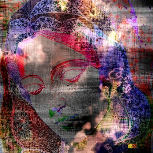 Madonna 4-2 : Madonne2025 V7_03001 van Marie Nara, Digitaal te koop op Singulart