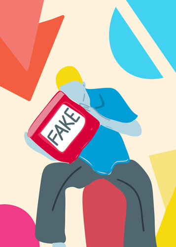 FAKE von Yasmin Aly, Druck kaufen auf Singulart