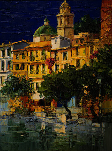 Portovenere von Antonio Di Viccaro, Malerei kaufen auf Singulart