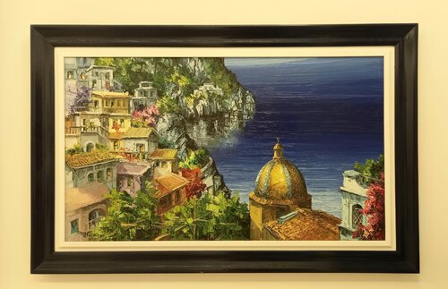 Positano by Antonio Di Viccaro, Painting for Sale on Singulart
