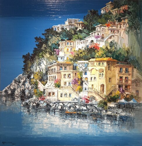 Sorrento von Antonio Di Viccaro, Malerei kaufen auf Singulart