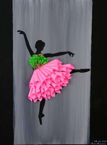 Ballerina van Thao Nguyen, Schilderij te koop op Singulart