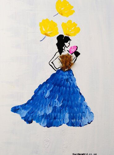 Bride van Thao Nguyen, Schilderij te koop op Singulart