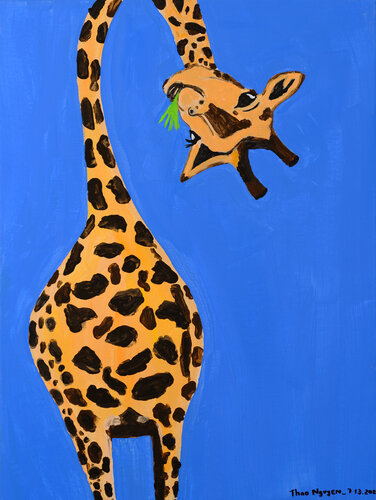 Are you looking at me? van Thao Nguyen, Schilderij te koop op Singulart