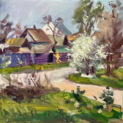 Spring Atmosphere. van Yuliia Klishyna, Schilderij te koop op Singulart