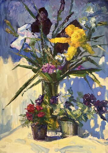 Spring Flowers von Yuliia Klishyna, Malerei kaufen auf Singulart
