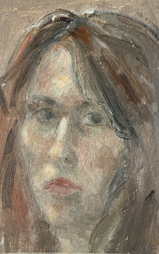 Self Portrait. by Yuliia Klishyna, Painting for Sale on Singulart