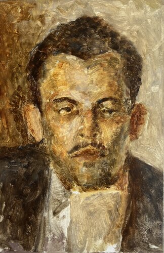 Portrait of an Unknown.5. di Yuliia Klishyna, Pittura in vendita su Singulart