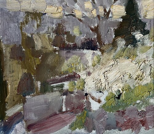 Lilac Evening van Yuliia Klishyna, Schilderij te koop op Singulart