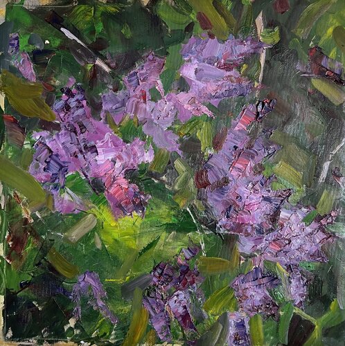 Lilac. von Yuliia Klishyna, Malerei kaufen auf Singulart