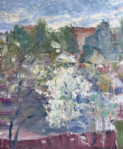 Picturesque Wind by Yuliia Klishyna, Painting for Sale on Singulart