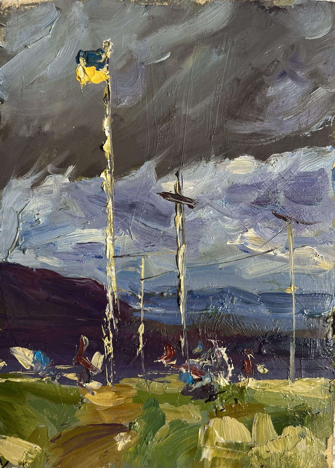 Dark Cloud Over Ukraine. Yuliia Klishyna