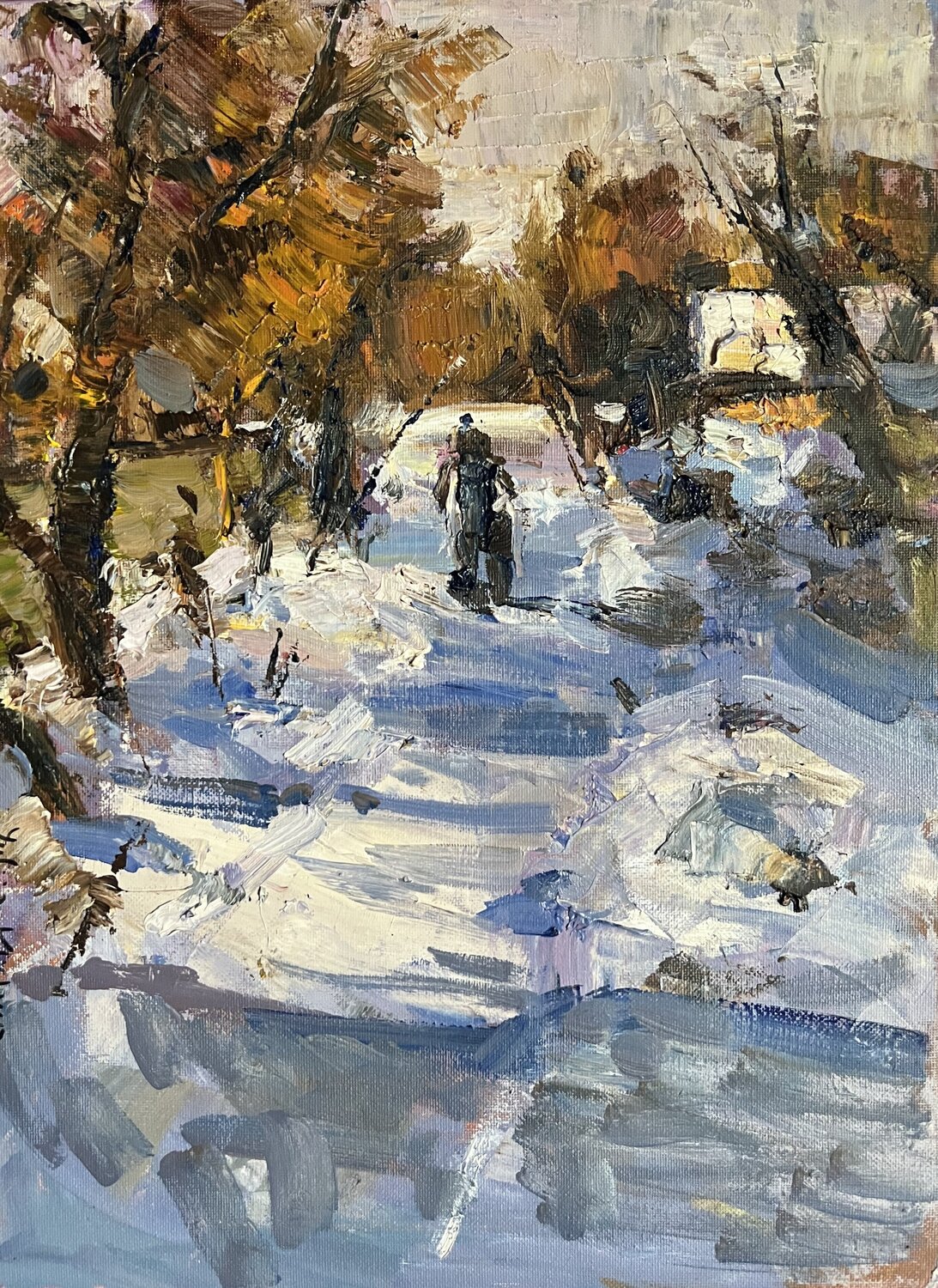 Winter Street Yuliia Klishyna
