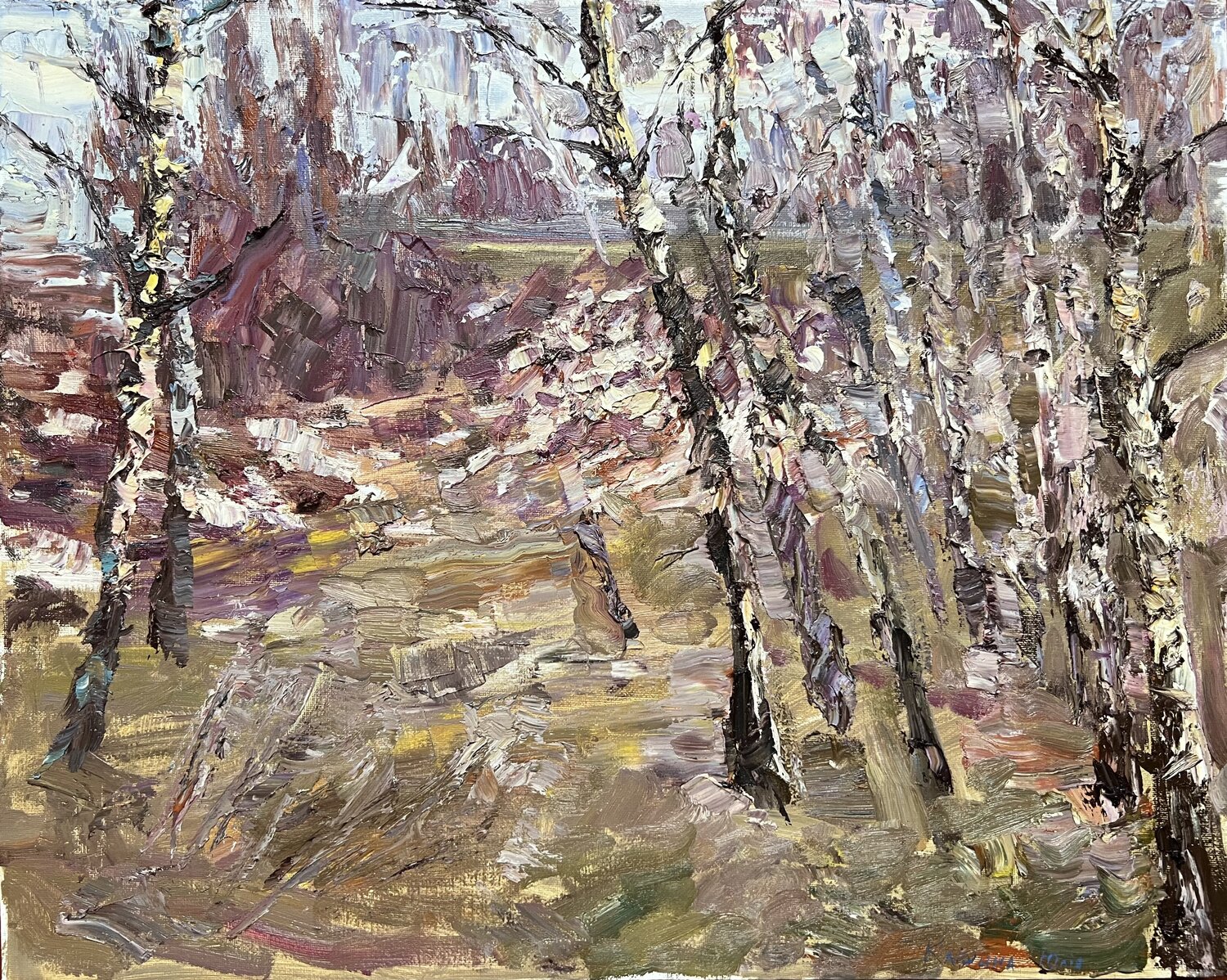 Birches Yuliia Klishyna